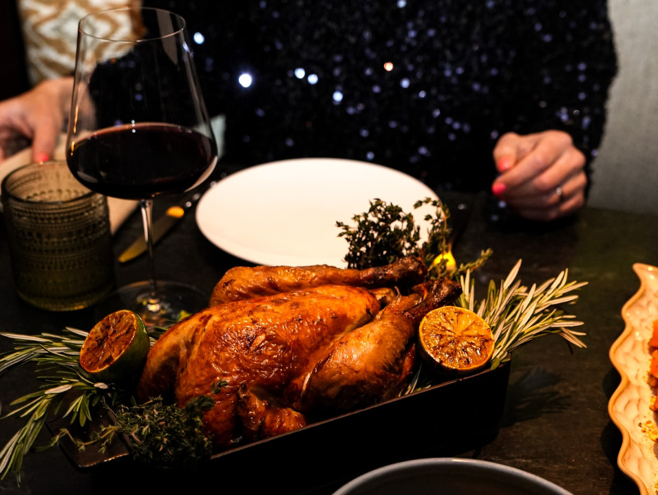 Silvester-Menü und Mitternachtssnack